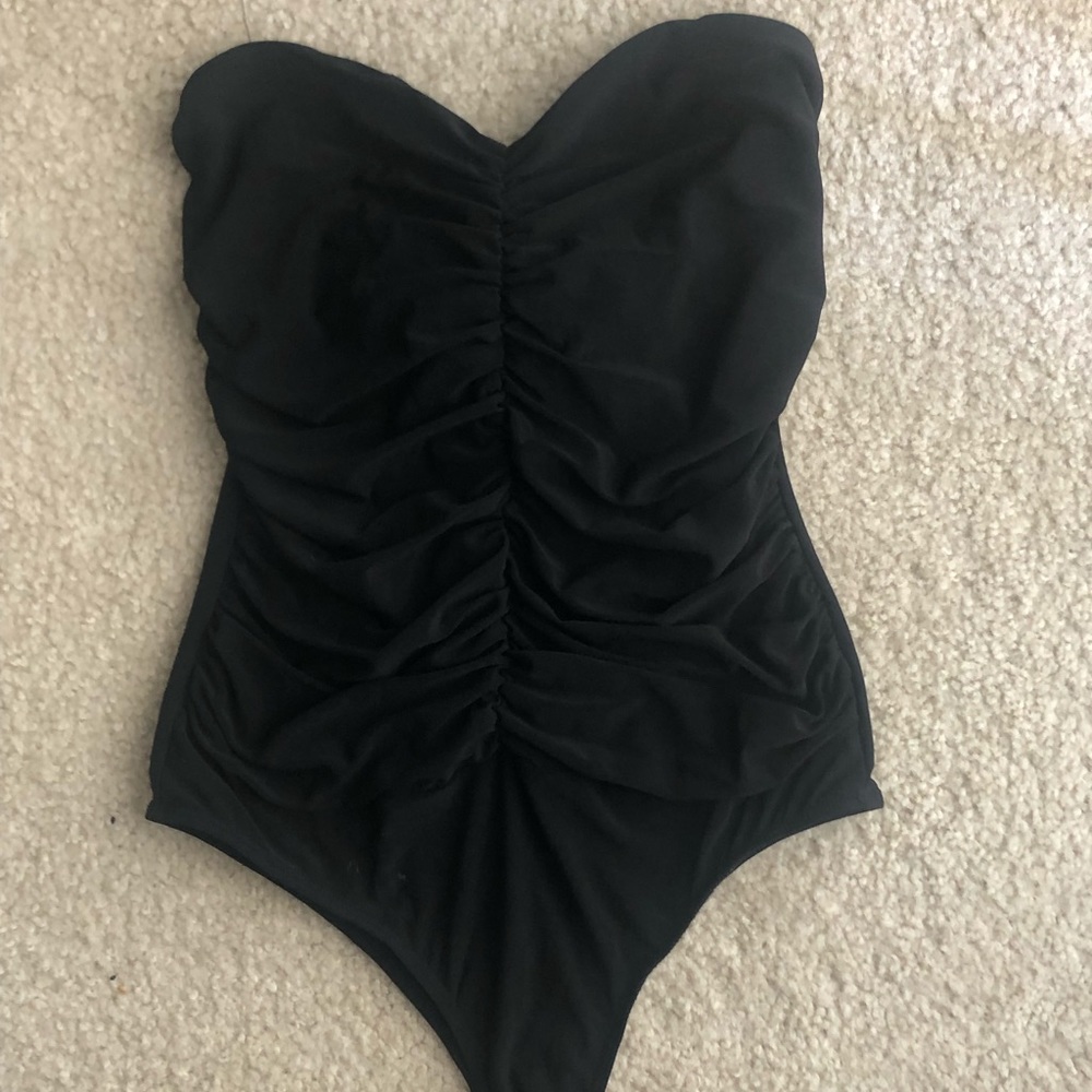 black bodysuit